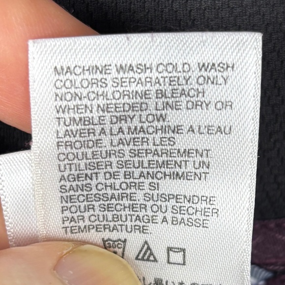 The North Face Snowmass Women 1/4 Zip Fleece Jacket Kangaroo Pocket Sz L Outdoor - Picture 8 of 12